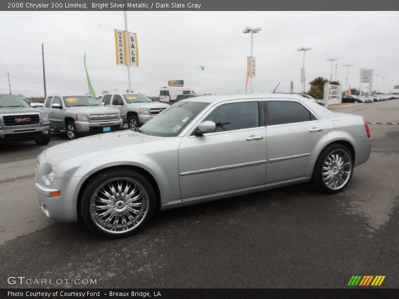 Bright Silver Metallic / Dark Slate Gray 2008 Chrysler 300 Limited