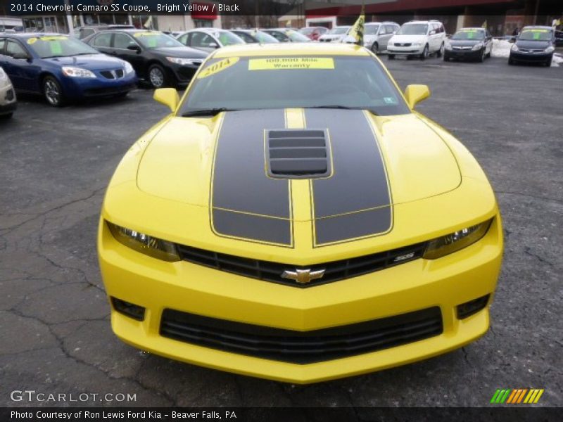  2014 Camaro SS Coupe Bright Yellow