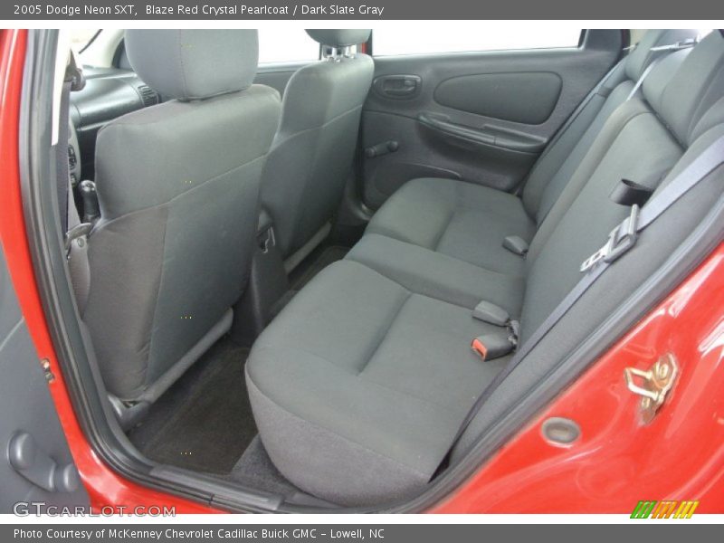 Rear Seat of 2005 Neon SXT