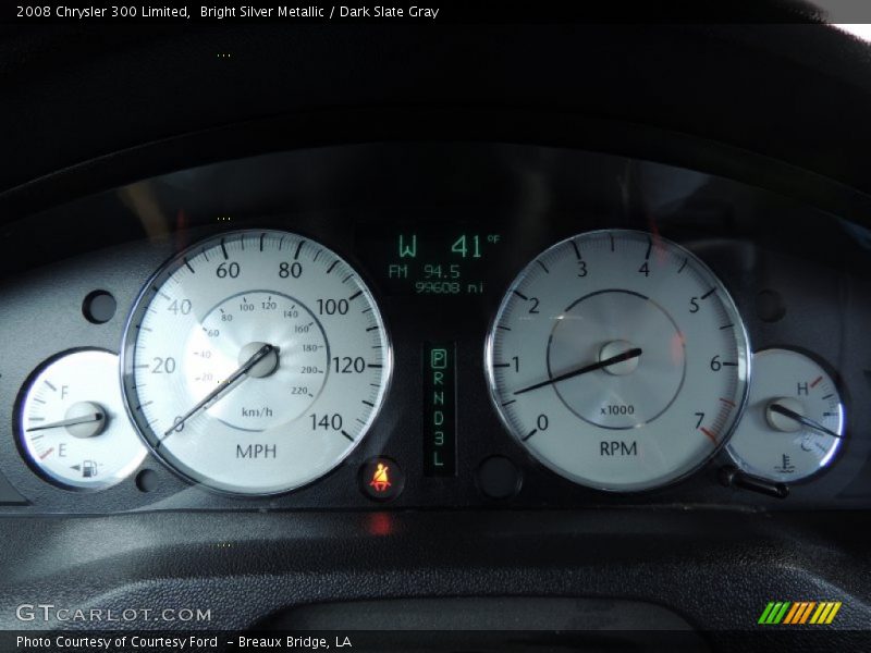 Bright Silver Metallic / Dark Slate Gray 2008 Chrysler 300 Limited