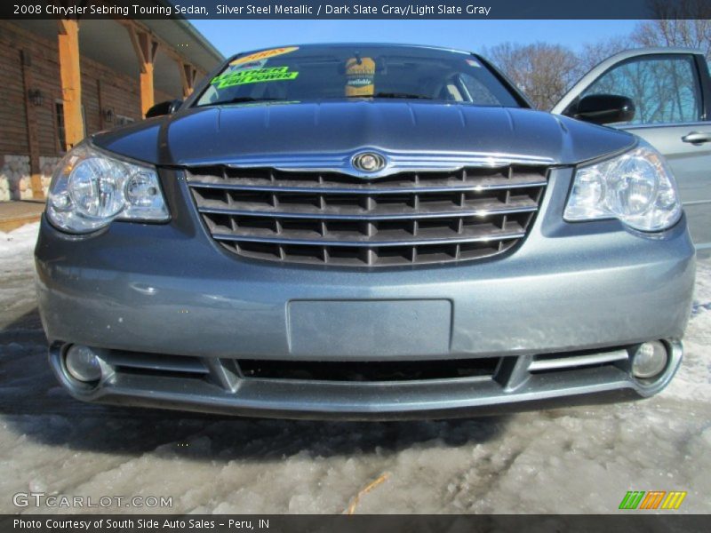 Silver Steel Metallic / Dark Slate Gray/Light Slate Gray 2008 Chrysler Sebring Touring Sedan