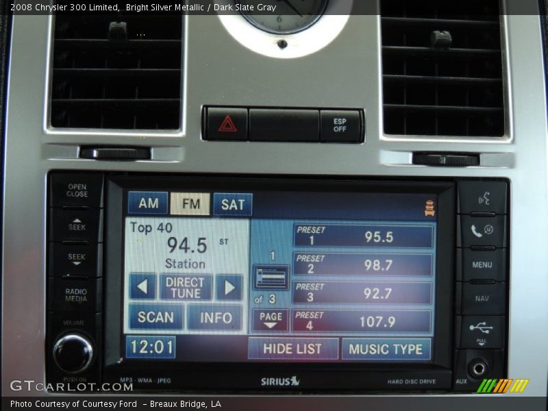 Bright Silver Metallic / Dark Slate Gray 2008 Chrysler 300 Limited