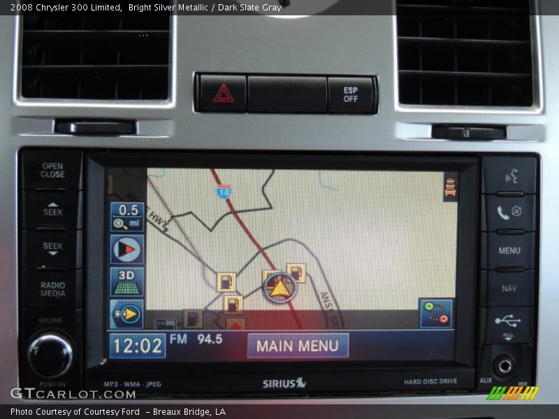 Bright Silver Metallic / Dark Slate Gray 2008 Chrysler 300 Limited