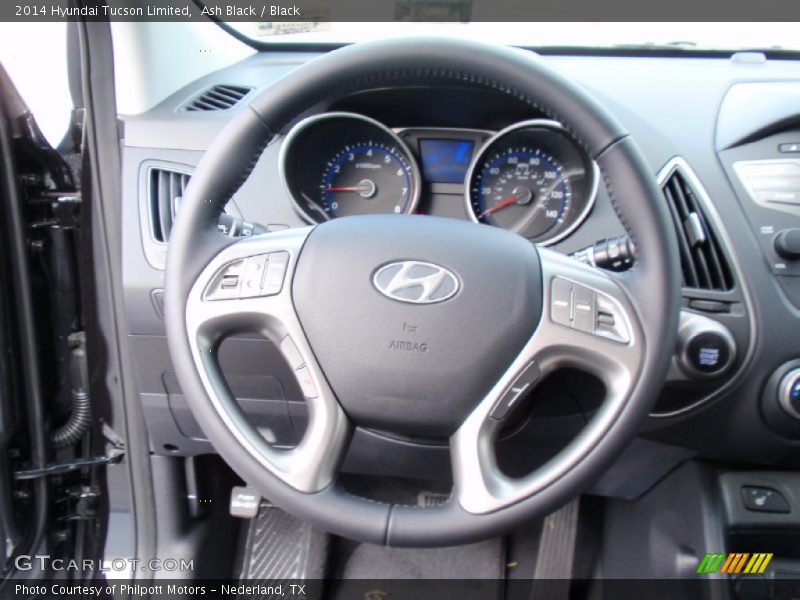 Ash Black / Black 2014 Hyundai Tucson Limited