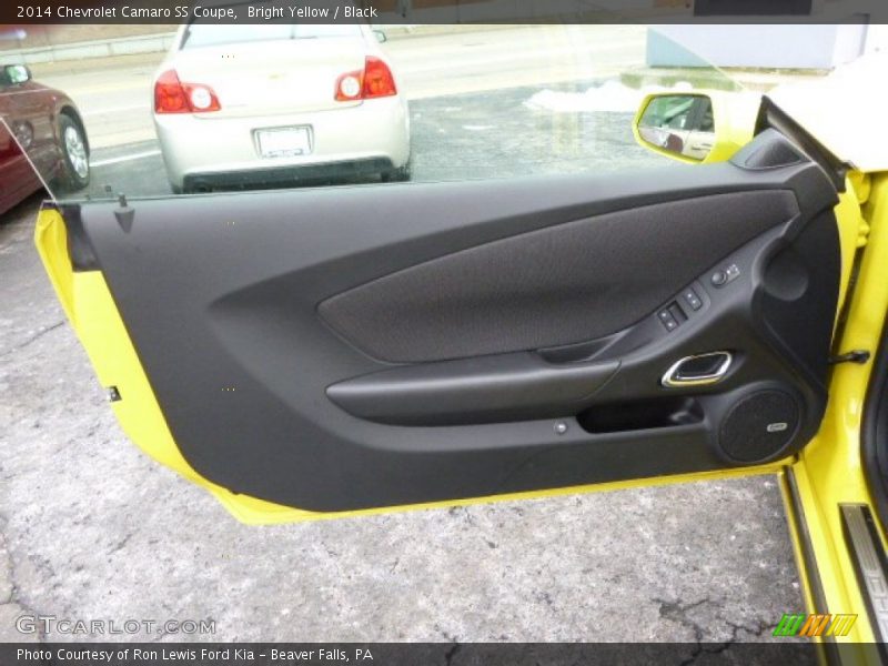 Bright Yellow / Black 2014 Chevrolet Camaro SS Coupe