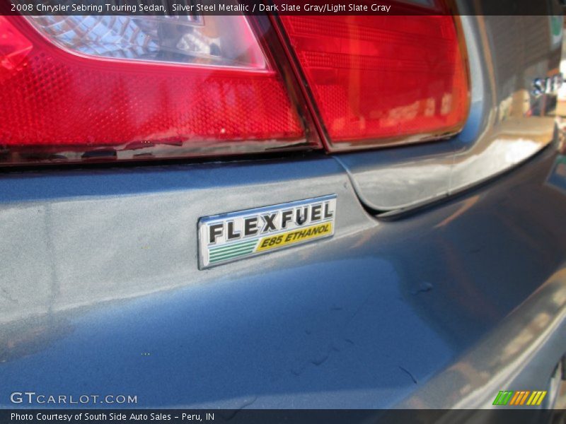 Silver Steel Metallic / Dark Slate Gray/Light Slate Gray 2008 Chrysler Sebring Touring Sedan
