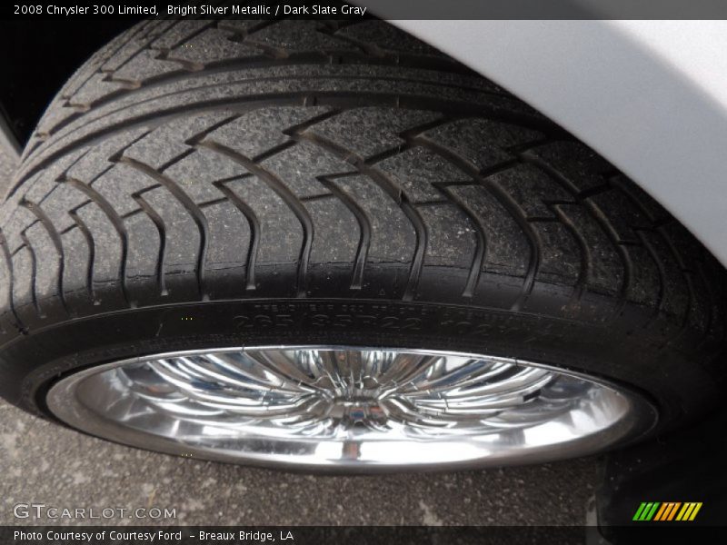 Bright Silver Metallic / Dark Slate Gray 2008 Chrysler 300 Limited
