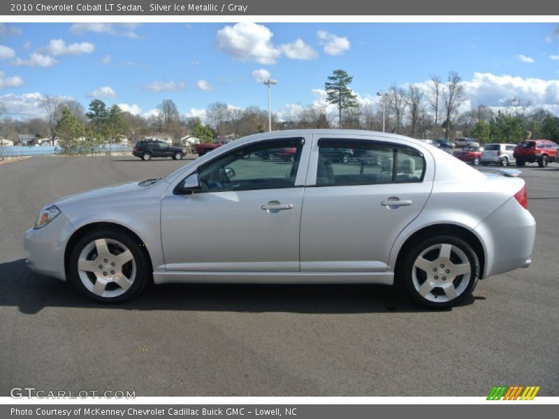  2010 Cobalt LT Sedan Silver Ice Metallic
