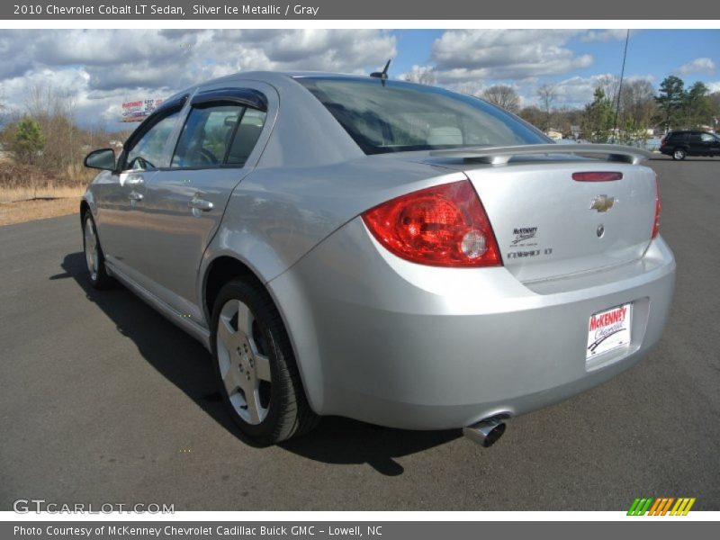 Silver Ice Metallic / Gray 2010 Chevrolet Cobalt LT Sedan