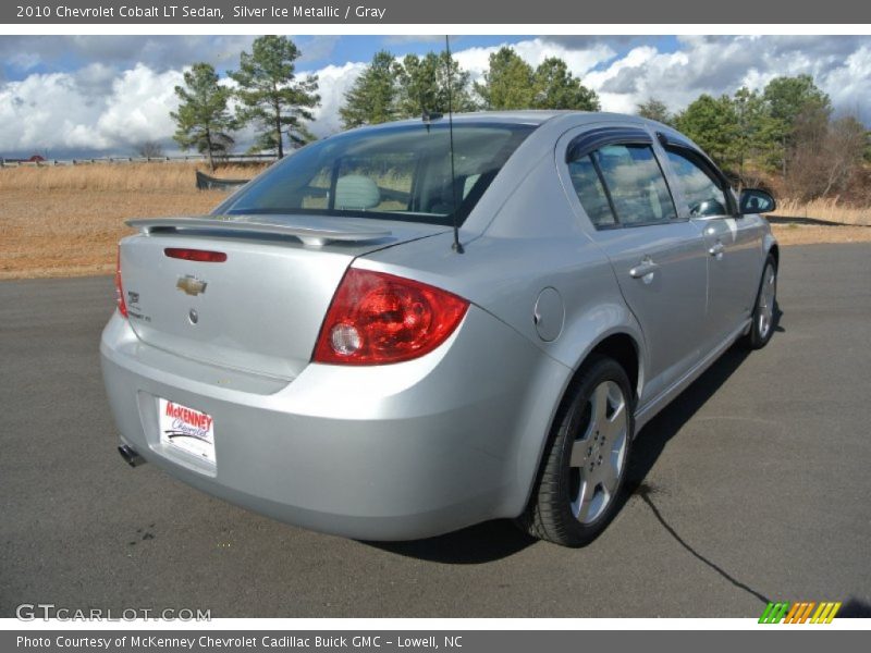 Silver Ice Metallic / Gray 2010 Chevrolet Cobalt LT Sedan