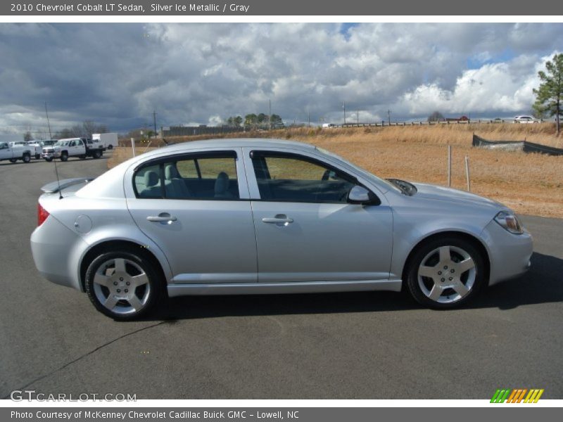 Silver Ice Metallic / Gray 2010 Chevrolet Cobalt LT Sedan