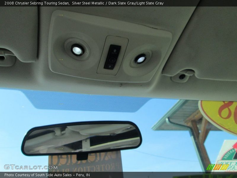 Silver Steel Metallic / Dark Slate Gray/Light Slate Gray 2008 Chrysler Sebring Touring Sedan