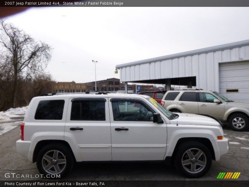 Stone White / Pastel Pebble Beige 2007 Jeep Patriot Limited 4x4