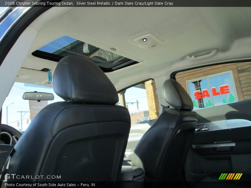 Silver Steel Metallic / Dark Slate Gray/Light Slate Gray 2008 Chrysler Sebring Touring Sedan
