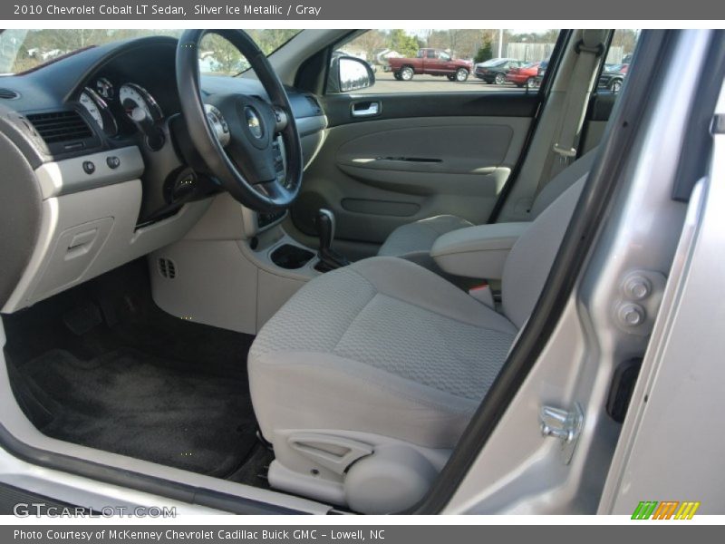 Silver Ice Metallic / Gray 2010 Chevrolet Cobalt LT Sedan