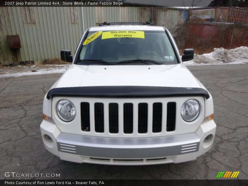 Stone White / Pastel Pebble Beige 2007 Jeep Patriot Limited 4x4