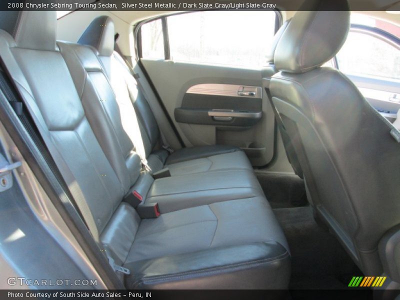Silver Steel Metallic / Dark Slate Gray/Light Slate Gray 2008 Chrysler Sebring Touring Sedan