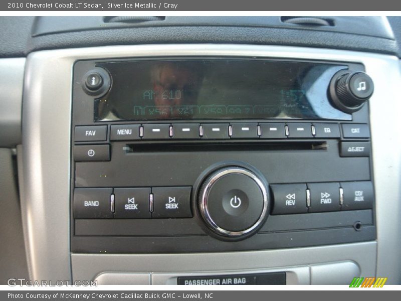 Silver Ice Metallic / Gray 2010 Chevrolet Cobalt LT Sedan