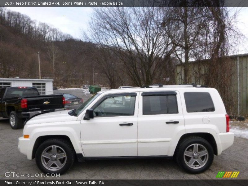 Stone White / Pastel Pebble Beige 2007 Jeep Patriot Limited 4x4