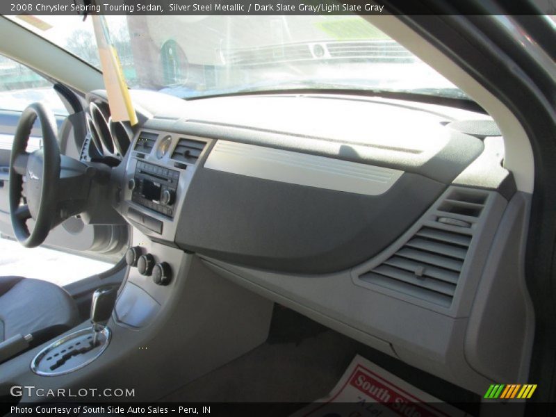 Silver Steel Metallic / Dark Slate Gray/Light Slate Gray 2008 Chrysler Sebring Touring Sedan