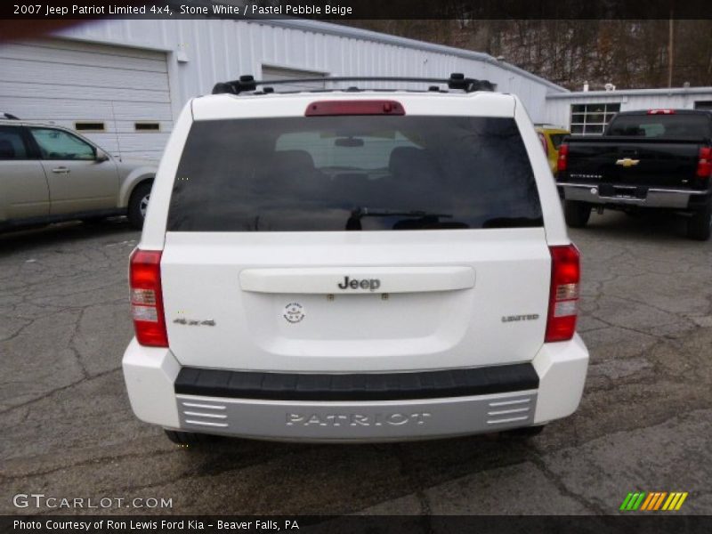 Stone White / Pastel Pebble Beige 2007 Jeep Patriot Limited 4x4