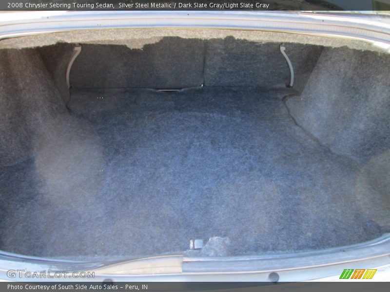 Silver Steel Metallic / Dark Slate Gray/Light Slate Gray 2008 Chrysler Sebring Touring Sedan