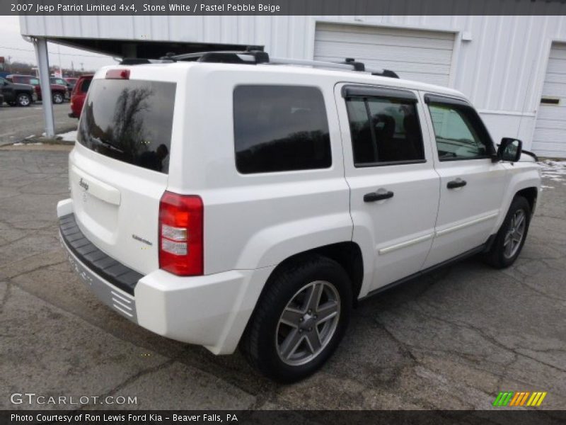 Stone White / Pastel Pebble Beige 2007 Jeep Patriot Limited 4x4