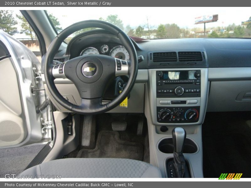 Silver Ice Metallic / Gray 2010 Chevrolet Cobalt LT Sedan