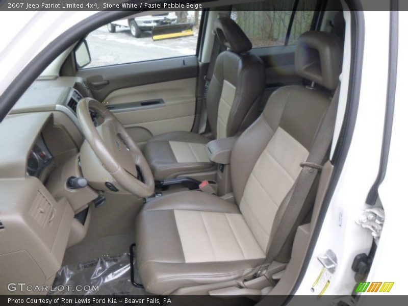 Stone White / Pastel Pebble Beige 2007 Jeep Patriot Limited 4x4