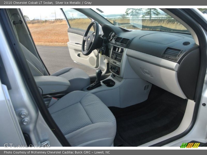 Silver Ice Metallic / Gray 2010 Chevrolet Cobalt LT Sedan