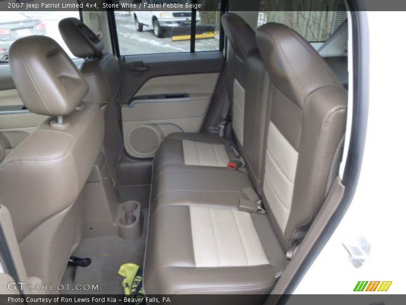 Stone White / Pastel Pebble Beige 2007 Jeep Patriot Limited 4x4