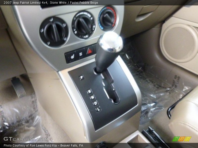Stone White / Pastel Pebble Beige 2007 Jeep Patriot Limited 4x4