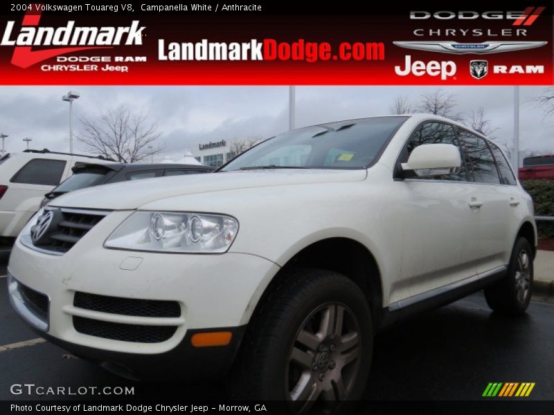 Campanella White / Anthracite 2004 Volkswagen Touareg V8