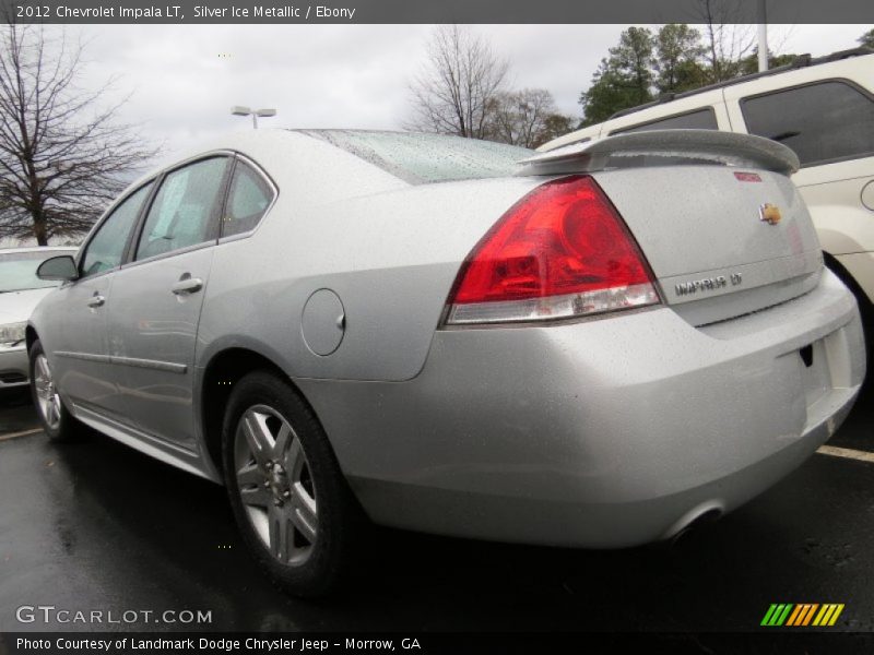 Silver Ice Metallic / Ebony 2012 Chevrolet Impala LT