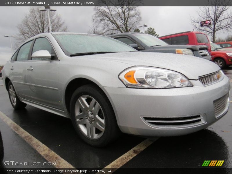 Silver Ice Metallic / Ebony 2012 Chevrolet Impala LT