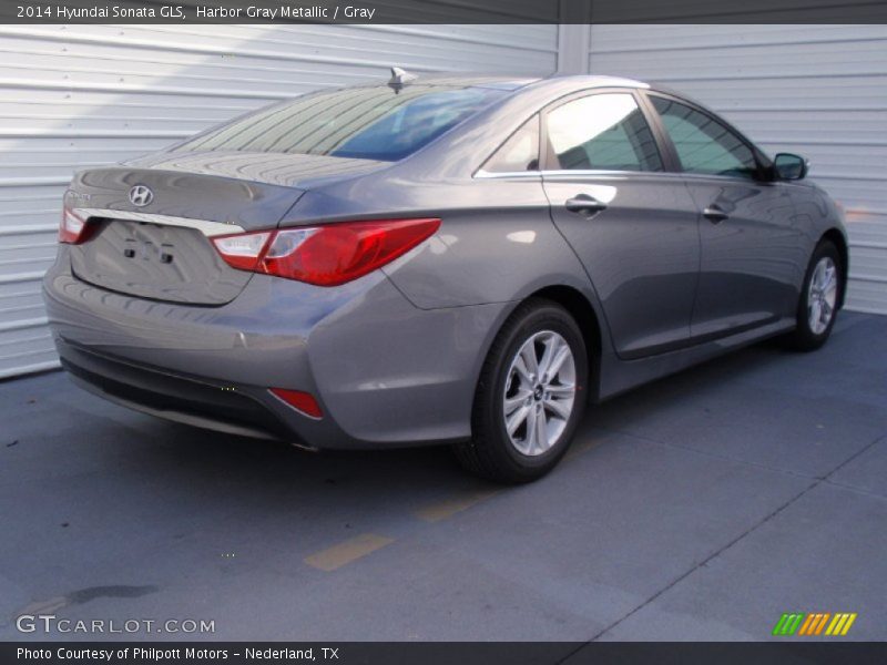 Harbor Gray Metallic / Gray 2014 Hyundai Sonata GLS