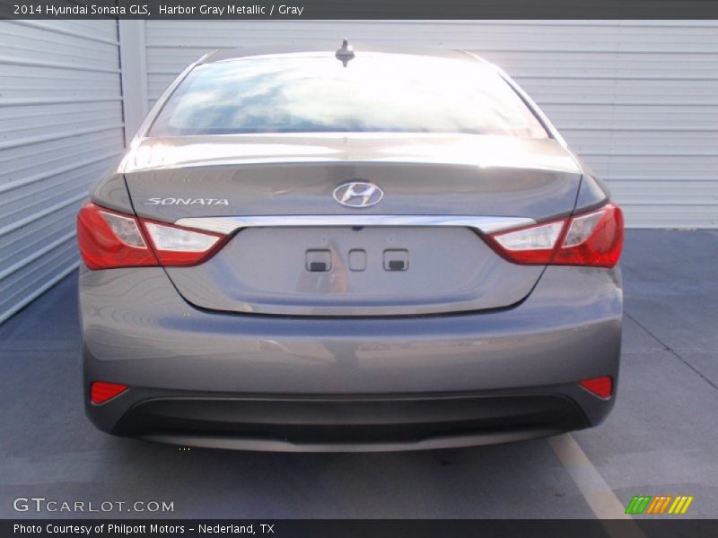 Harbor Gray Metallic / Gray 2014 Hyundai Sonata GLS
