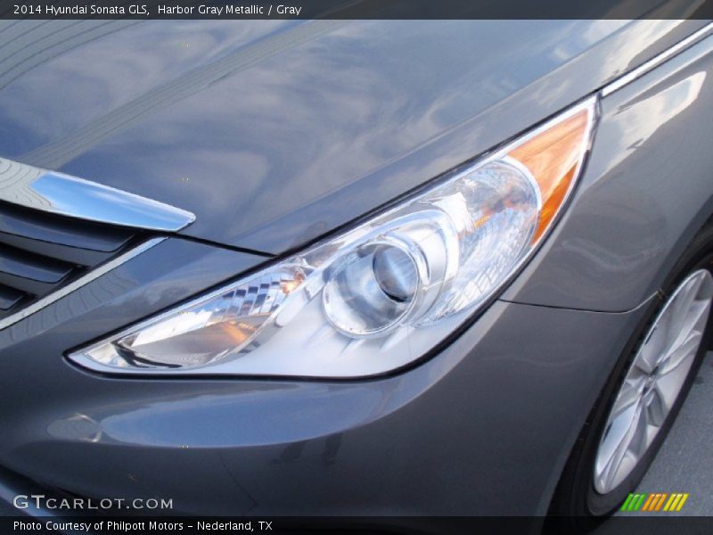 Harbor Gray Metallic / Gray 2014 Hyundai Sonata GLS