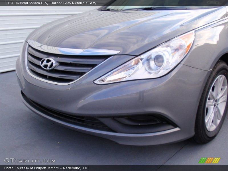 Harbor Gray Metallic / Gray 2014 Hyundai Sonata GLS