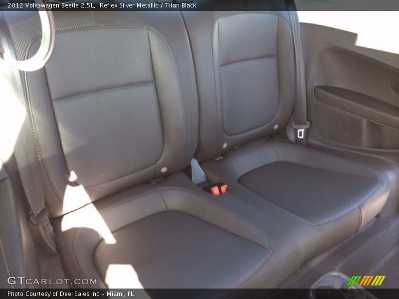 Reflex Silver Metallic / Titan Black 2012 Volkswagen Beetle 2.5L