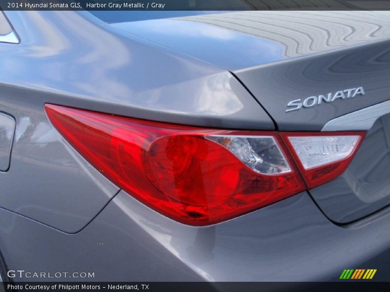 Harbor Gray Metallic / Gray 2014 Hyundai Sonata GLS