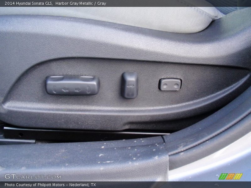 Harbor Gray Metallic / Gray 2014 Hyundai Sonata GLS