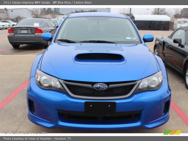 WR Blue Mica / Carbon Black 2011 Subaru Impreza WRX Sedan