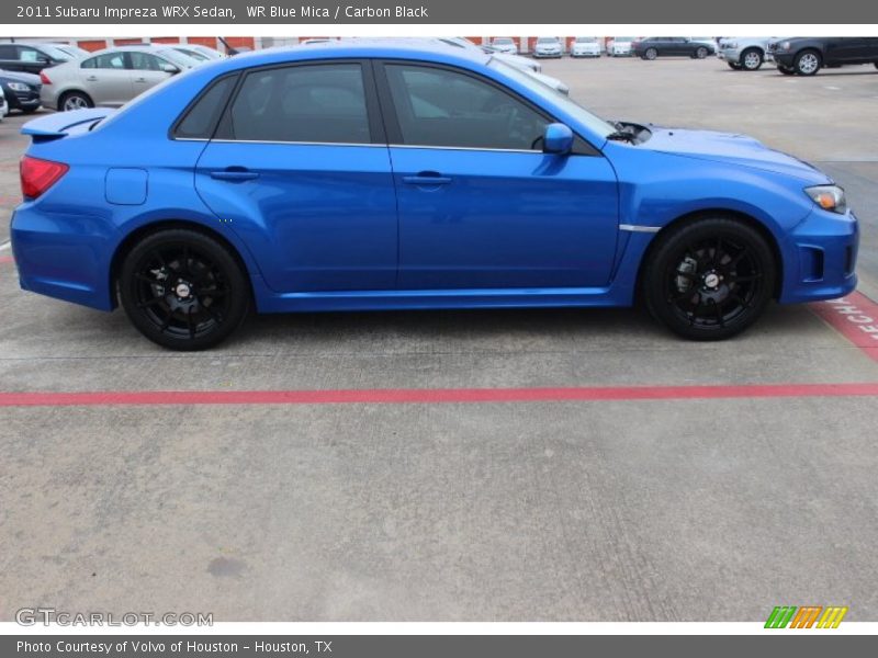 WR Blue Mica / Carbon Black 2011 Subaru Impreza WRX Sedan