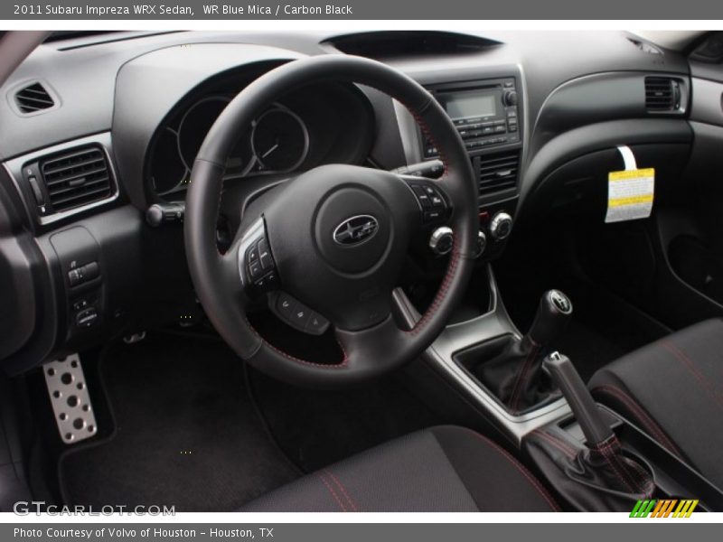 WR Blue Mica / Carbon Black 2011 Subaru Impreza WRX Sedan