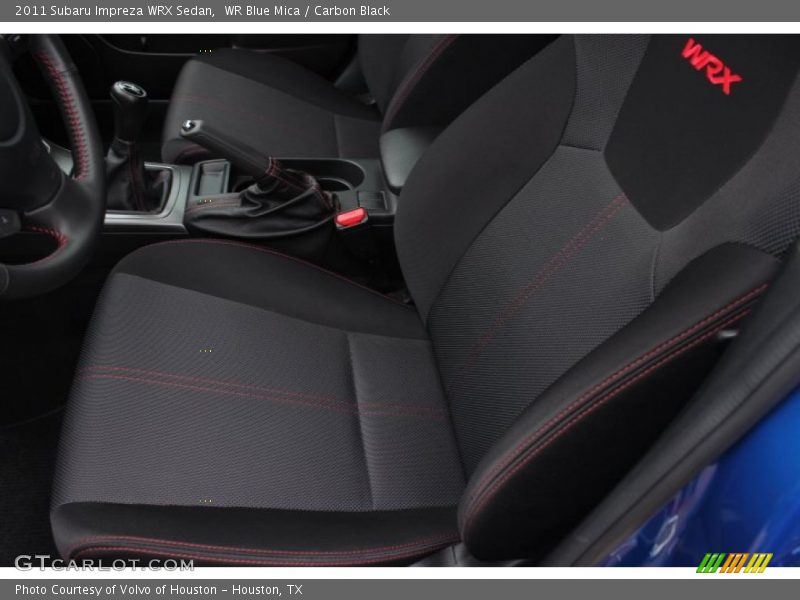 WR Blue Mica / Carbon Black 2011 Subaru Impreza WRX Sedan