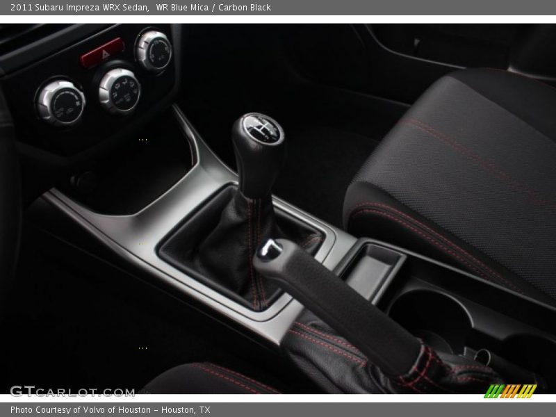 WR Blue Mica / Carbon Black 2011 Subaru Impreza WRX Sedan
