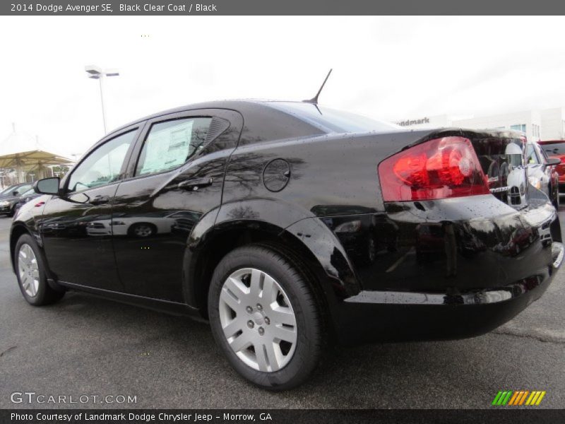 Black Clear Coat / Black 2014 Dodge Avenger SE