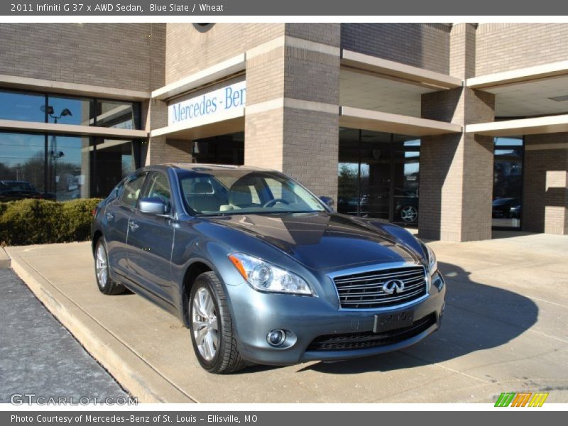 Blue Slate / Wheat 2011 Infiniti G 37 x AWD Sedan