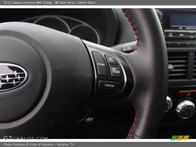 WR Blue Mica / Carbon Black 2011 Subaru Impreza WRX Sedan